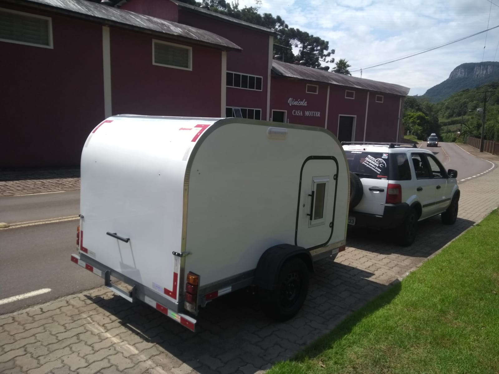 Mini Trailer Fabricado Sob Encomenda Segundo Desejo Do Cliente Modelo