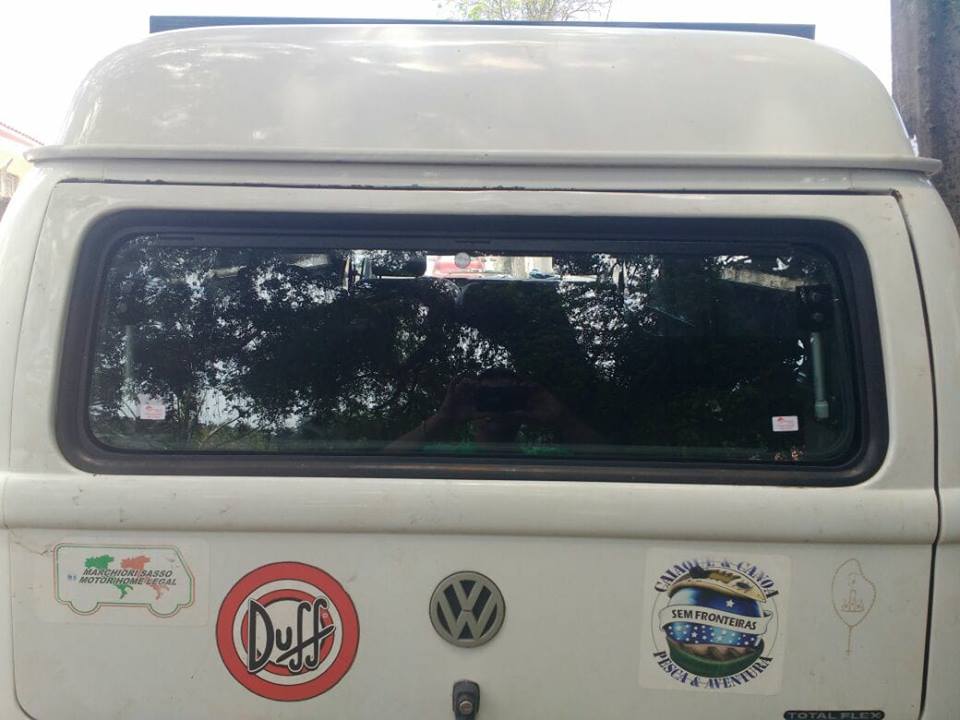 Janela em Vidro para Kombi