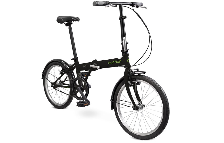 Bicicleta Dobrável DURBAN - BAY 1 - Preta -teste