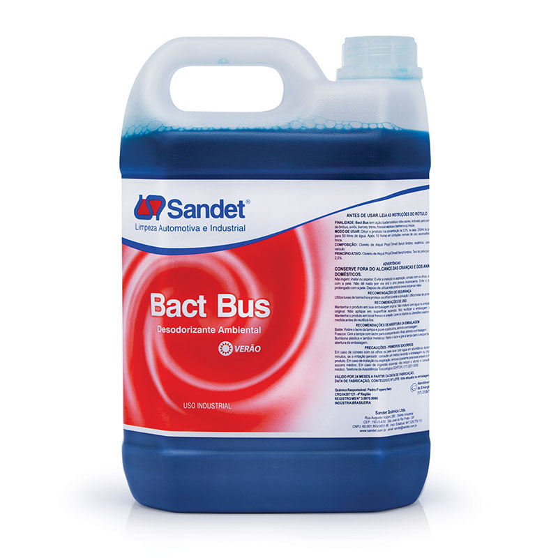 Sandet Bact Bus Bactericida para Sanitário - 5L