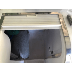 Porta Deslizante - Porta De Enrolar de PVC para Armários - MF  Plaxroll Flexroll 
