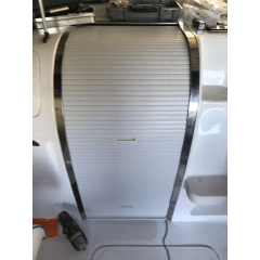 Porta Deslizante - Porta De Enrolar de PVC para Armários - MF  Plaxroll Flexroll 