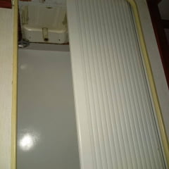 Porta Deslizante - Porta De Enrolar de PVC para Armários - MF  Plaxroll Flexroll 