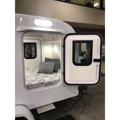 Janela Basculante MAXIAR em Vidro para Trailers e Motor-Homes - FINESTRA - TESTE