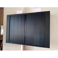 Porta Deslizante - Porta De Enrolar de PVC para Armários - MF  Plaxroll Flexroll 