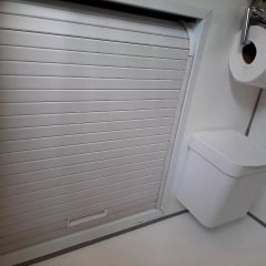 Porta Deslizante - Porta De Enrolar de PVC para Armários - MF  Plaxroll Flexroll 