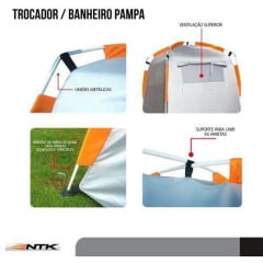 Trocador Banheiro Pampa - NTK - NAUTIKA